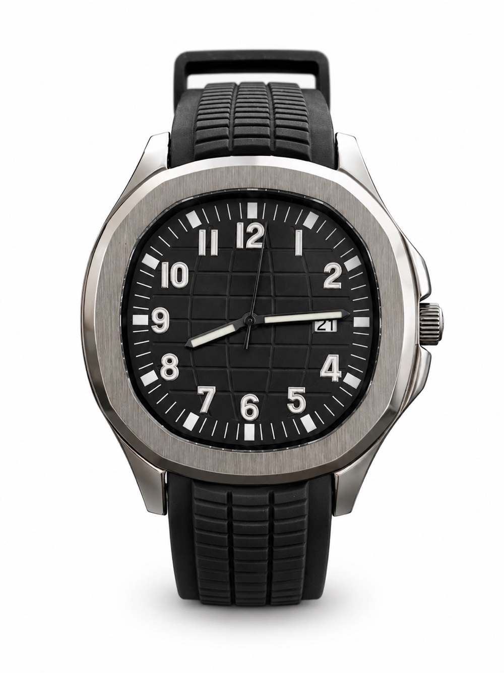 Luxury Aquanaut Style Men’s Black Sport Watch